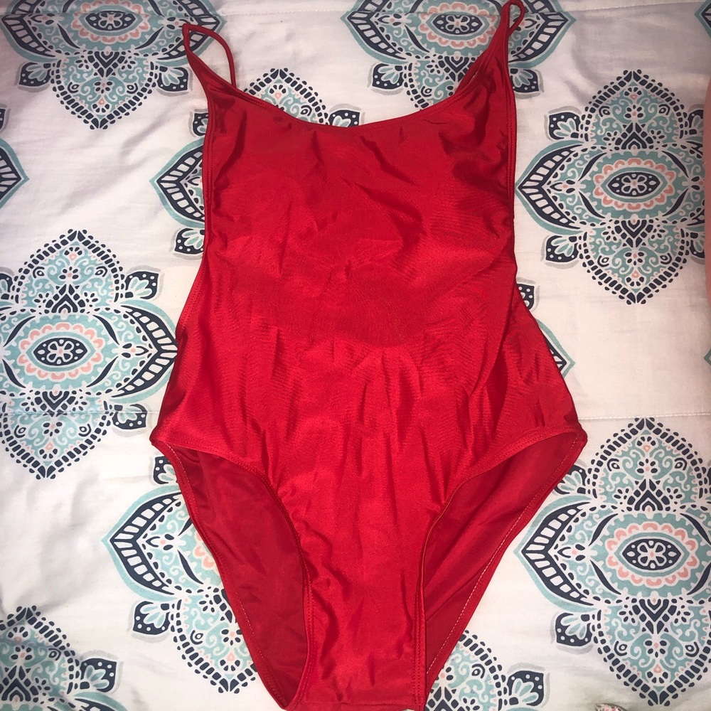 NWOT ZAFUL Red One-Piece Swimsuit
